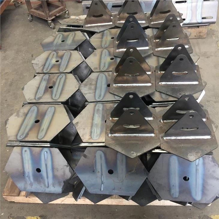 laser cutting welded brackets