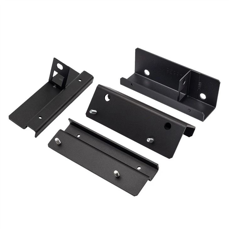 Black Powder Coated Brackets