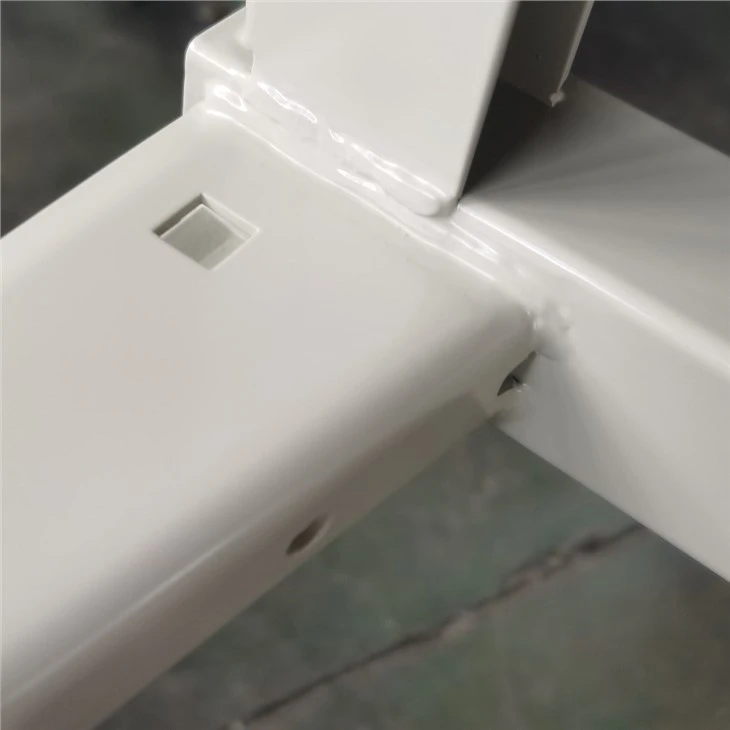 powder coating over weldment